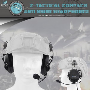 Наушники активные Z-Tactical Z034 Sordin Type Headset с креплением на шлем OD, BK, DE [Z-Tactical]